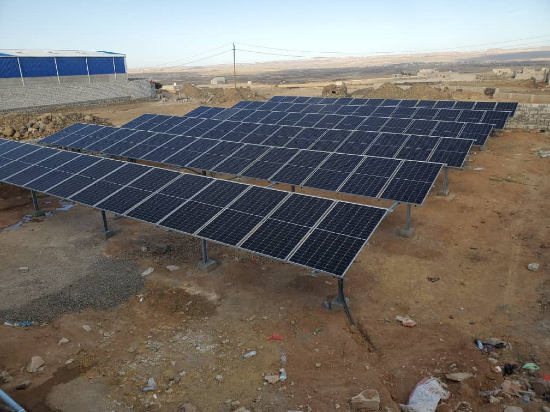 🔆 انطلاق مشروع متطور للطاقة الشمسية بقدرة 400 كيلو وات