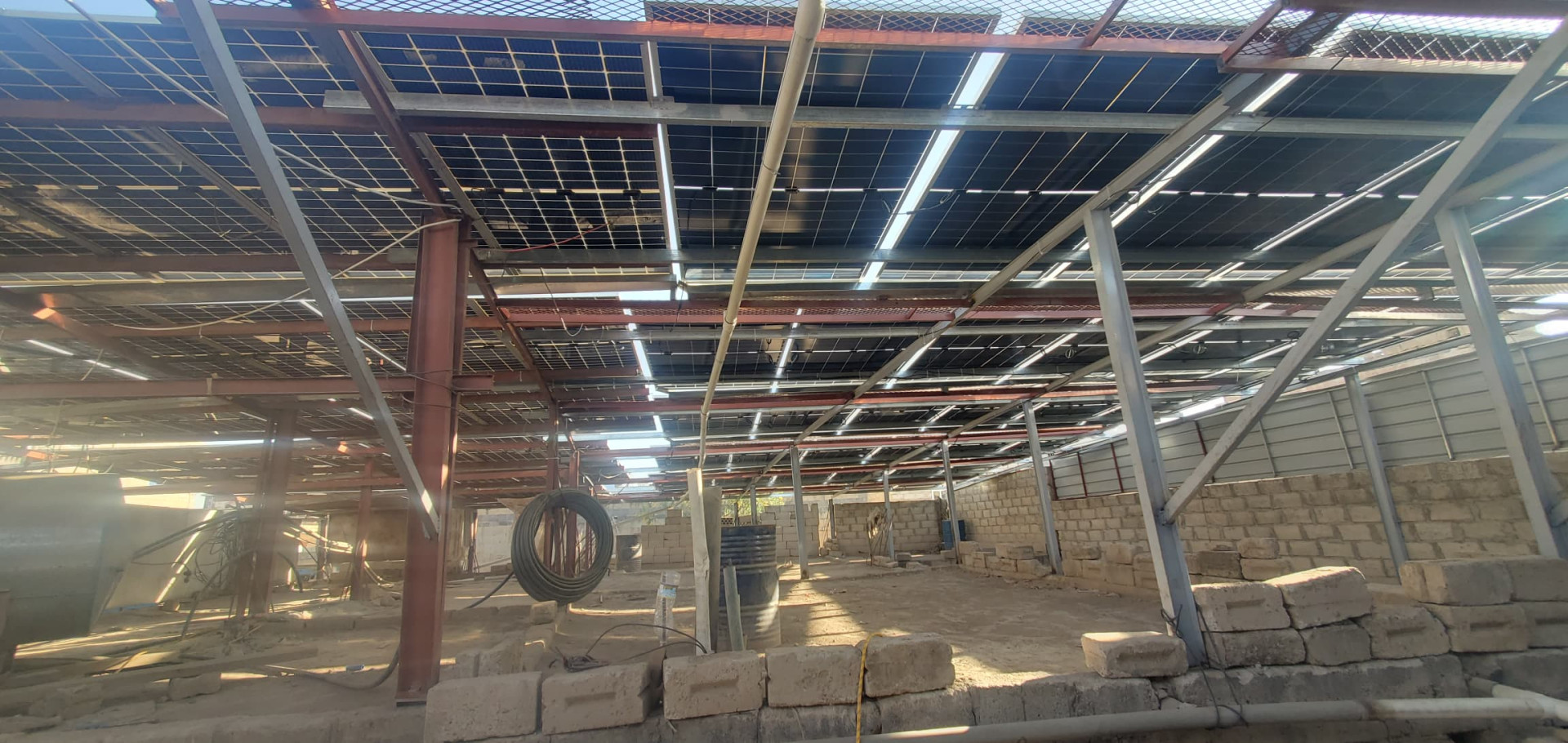 Supply, installation, and operation of a solar system to operate a mill with a capacity of 30 kW for the client/ Ahmed Al-Kharari - Dhamar