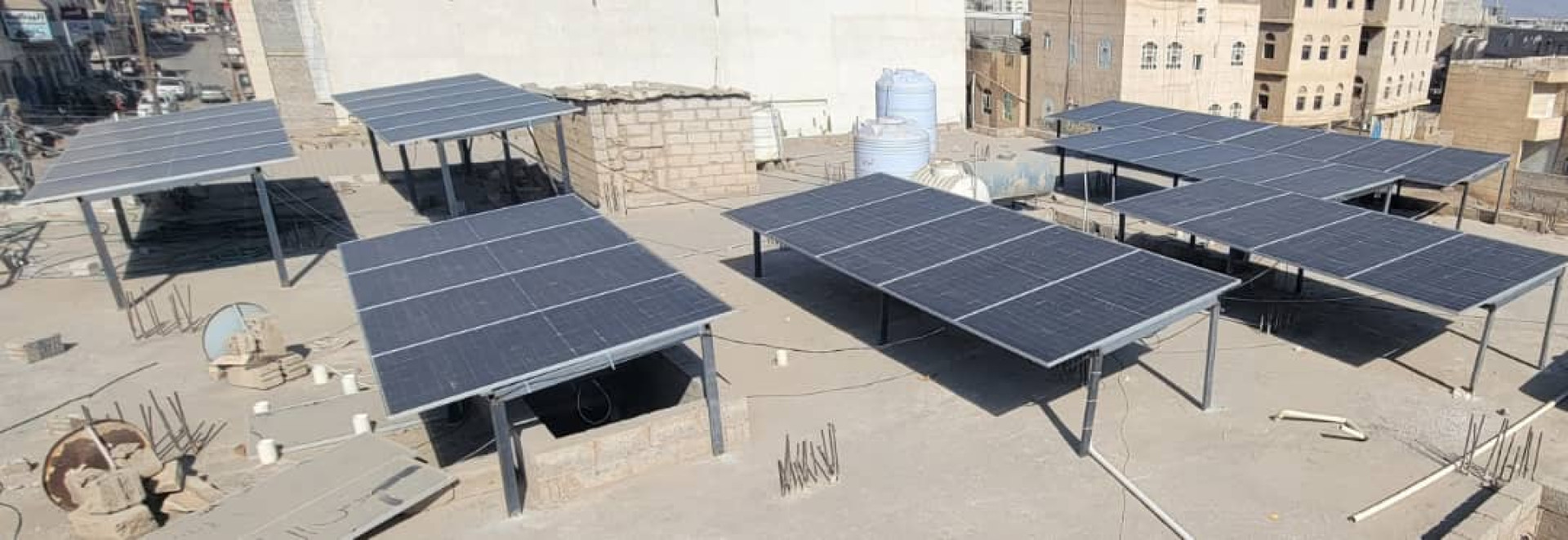 Supply ,installation and commissioning Hybrid system (on off grid system) with lithium battery to operate a spice mill, supermarket and refrigerators with a capacity of 30 kw for the client/ Shaja Al-Shuaibi Sana'a/Haiziz